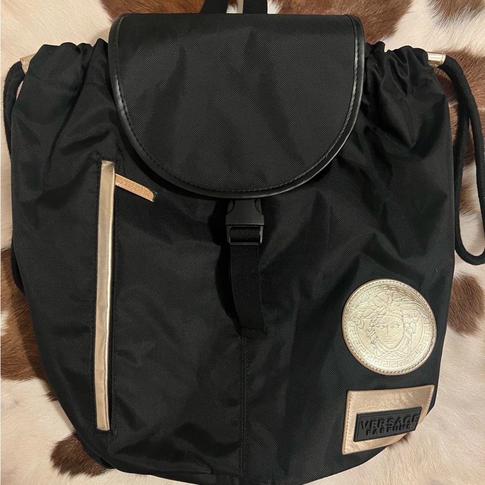 Versace Drawstring Backpack